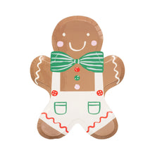 Gingerbread Man Plate - Ellie and Piper