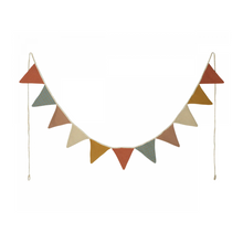 Multi Color Garland with 11 Flags - Ellie and Piper