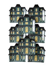 Haunted Village Mansion Shaped Plates - Ellie and Piper