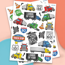 Trucker Foil Kids Temporary Tattoos - Ellie and Piper