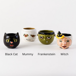 Halloween Ceramic Mini Cup (Sold Individually) - Ellie and Piper