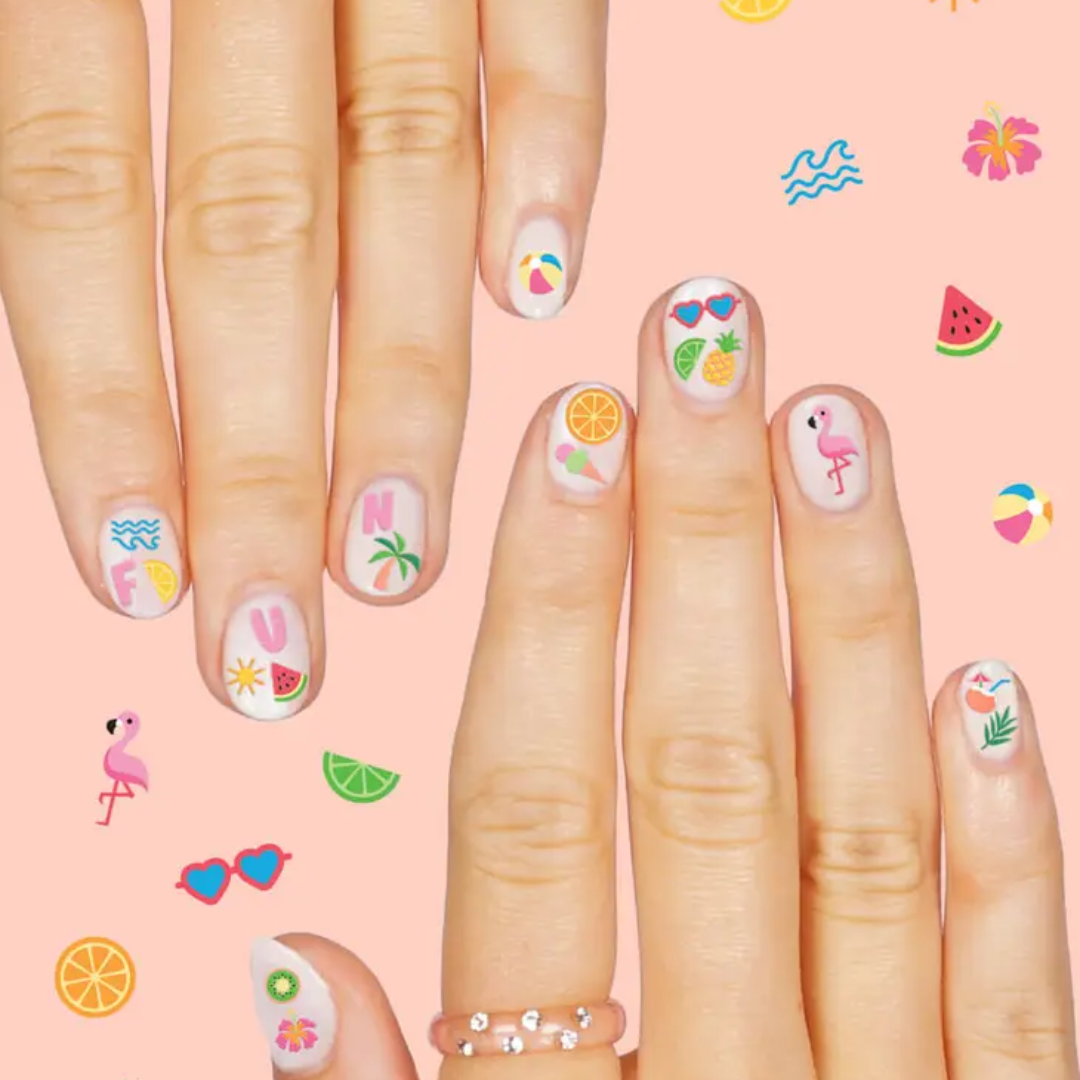 Graffiti Fun Nail Art Stickers, Abstract Nail Decals 3D Self-Adhesive  Abstract Lady Face Rose Leaf Nail Design Manicure Tips Nail Decoration for  Women Girls Kids (3Sheets) - Walmart.com