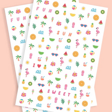 Summer Kids Nail Stickers - Ellie and Piper