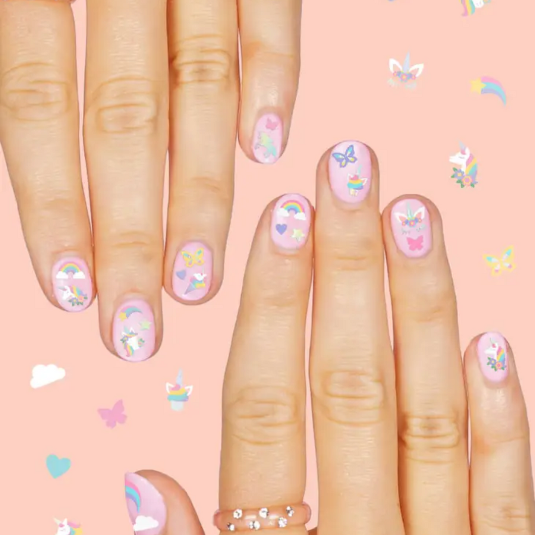 Unicorn Kids Nail Stickers - Ellie and Piper