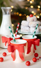 Red and Pink Cup with Bow - Ellie and Piper
