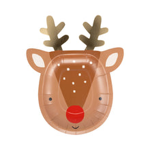 Rudolph Shaped Plate - Ellie and Piper