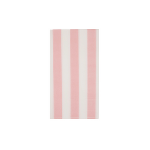 Petal Pink Cabana Stripe Paper Guest Towels - Ellie and Piper