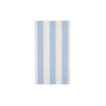 Sky Blue Cabana Stripe Paper Guest Towels - Ellie and Piper