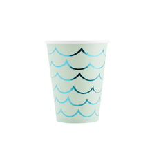 Mermaid Tail Paper Party Cups - Ellie and Piper