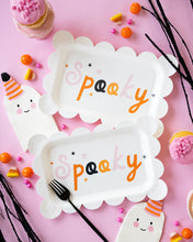 Hey Pumpkin Spooky Large Scalloped Plates - Ellie and Piper