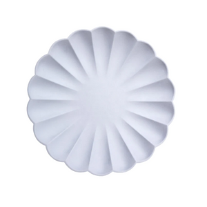 Pale Blue Simply Eco Large Paper Plates - Ellie and Piper