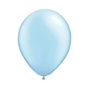 11" Pearl Light Blue Latex Balloon - Ellie and Piper