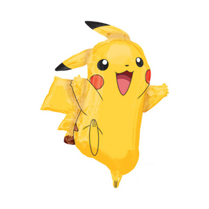Pikachu Mylar Balloon - Ellie and Piper