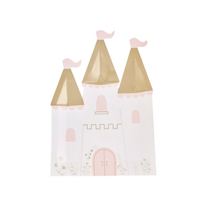 Princess Castle Paper Party Plates - Ellie and Piper
