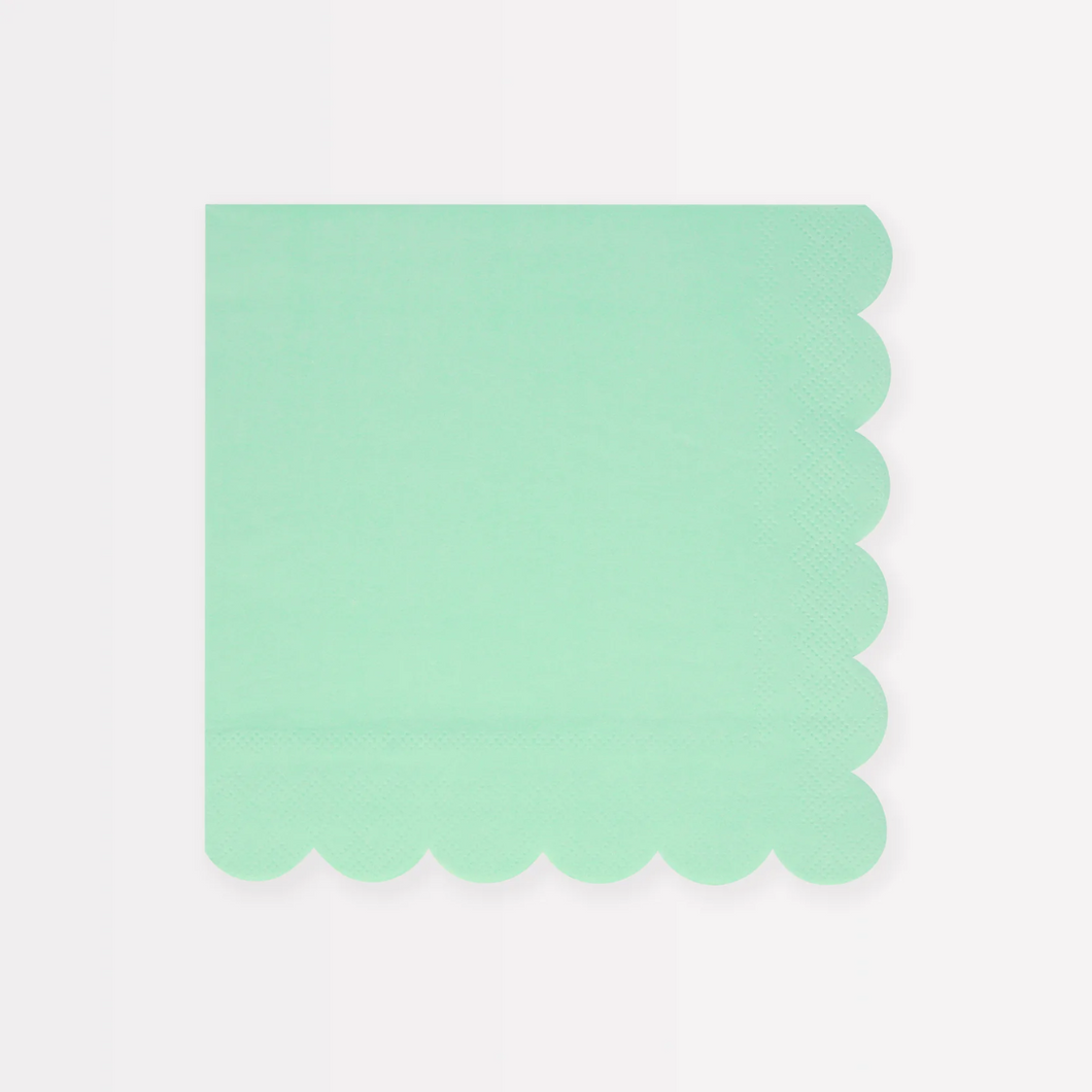 Sea Foam Green Large Napkins - Ellie and Piper