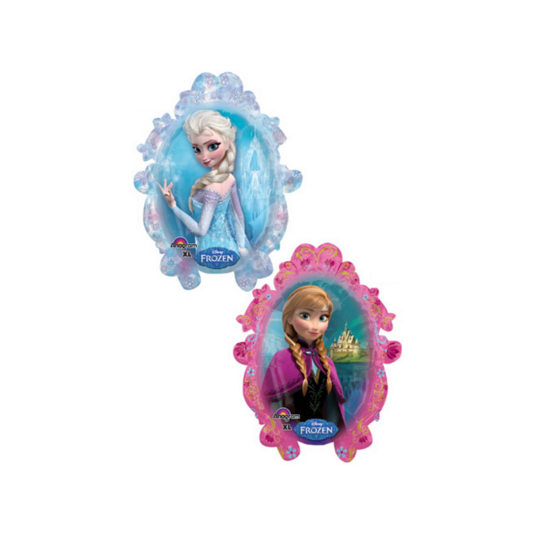 Frozen Balloon - Elsa and Anna - Ellie and Piper