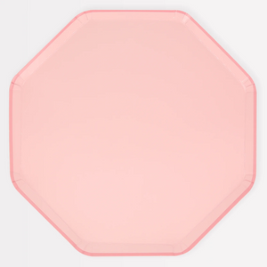 Cotton Candy Pink Dinner Plates - Ellie and Piper