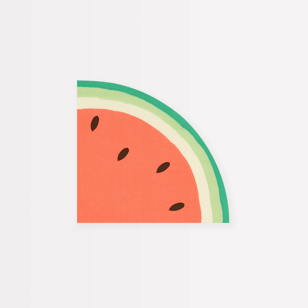 Watermelon Slice Napkins - Ellie and Piper