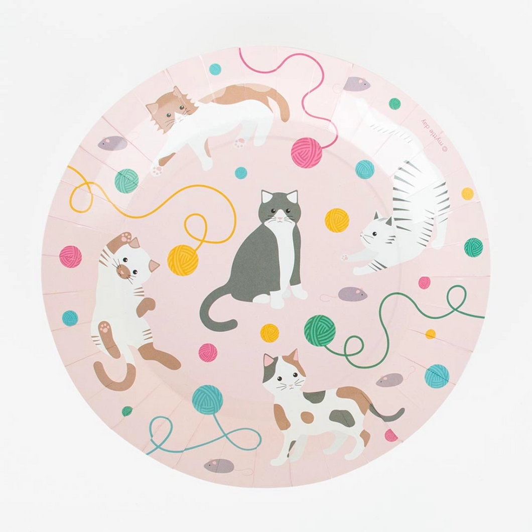 Cat Plates - Ellie and Piper