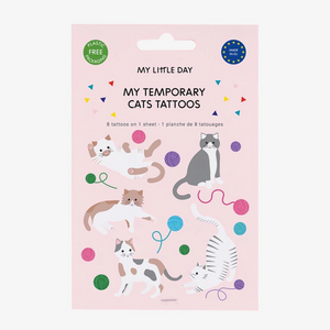 Cat Tattoos - Ellie and Piper