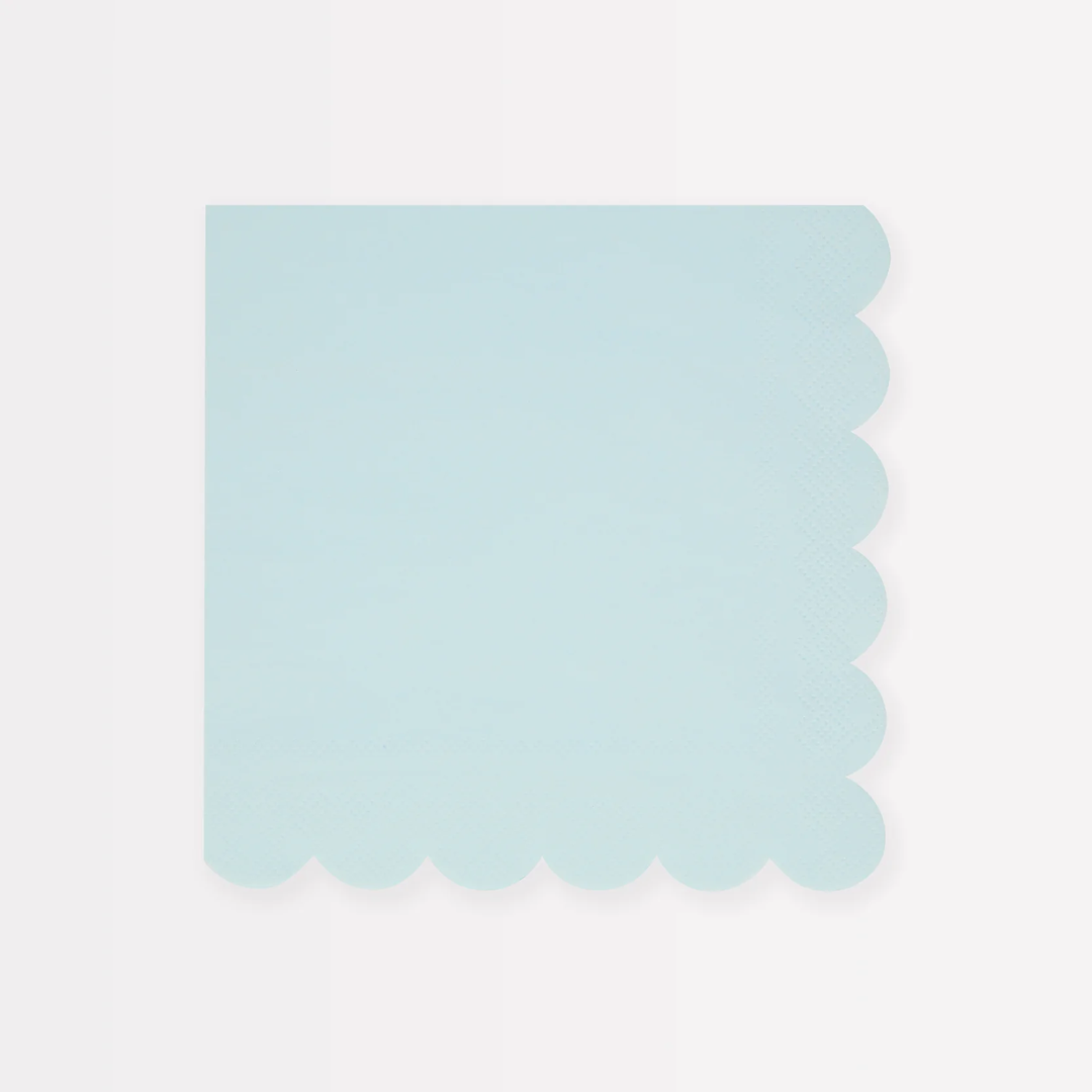 Summer Sky Blue Large Napkins