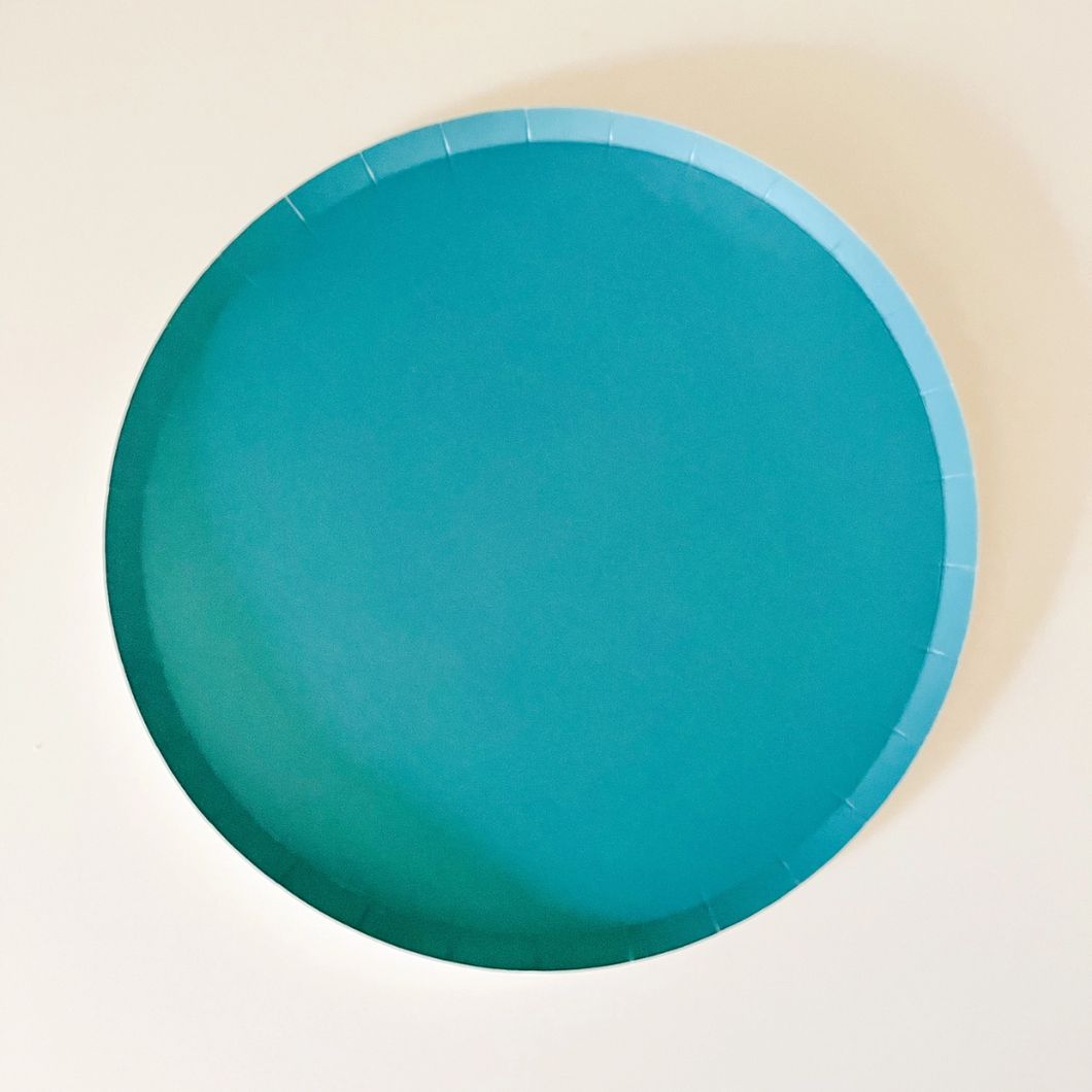 Classic Light Blue Large Plate - Ellie and Piper