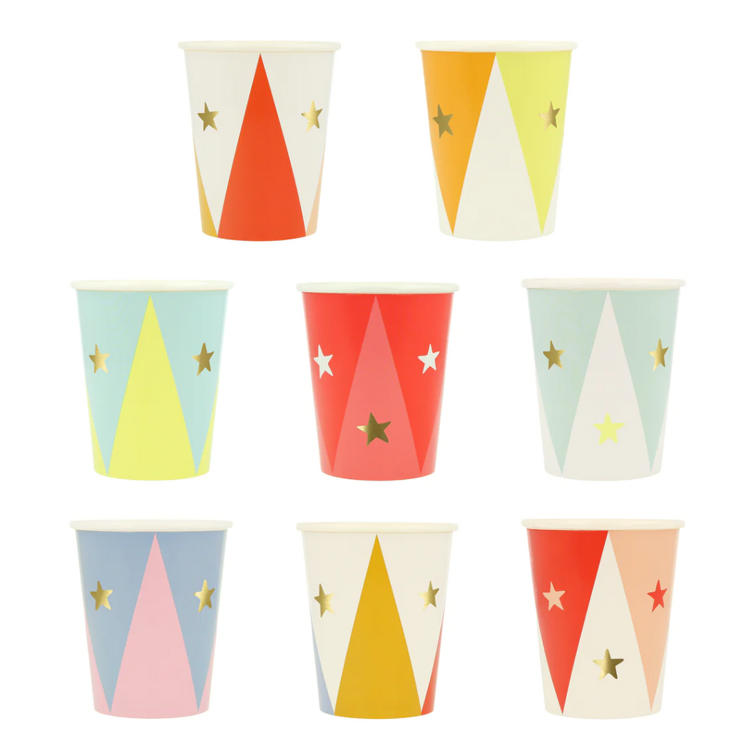 Circus Cups - Ellie and Piper