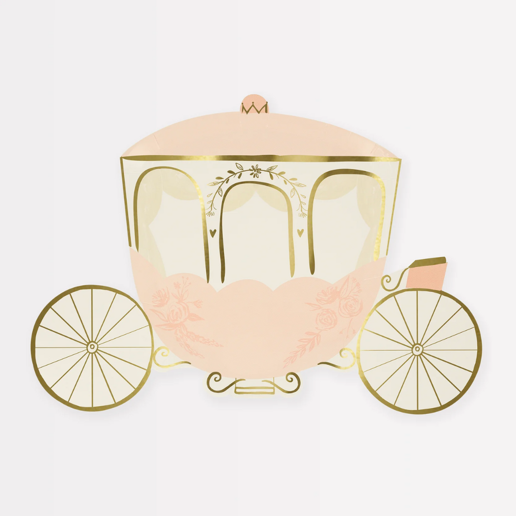 Princess Carriage Plates - Ellie and Piper