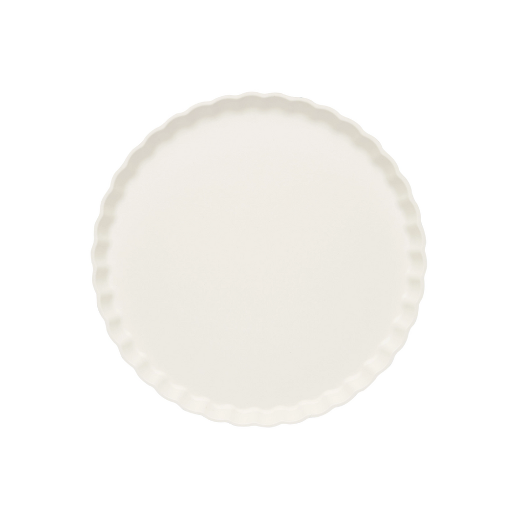 Simply Eco Compostable Bamboo Pleated Salad Paper Plates