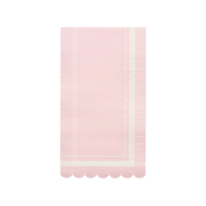 Blush Scalloped Edge Guest Towels - Ellie and Piper