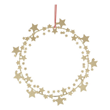 Sparkly Star Wreath - Ellie and Piper