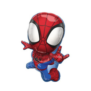 Spidey Foil Balloon - Ellie and Piper