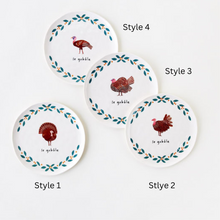 Turkey Melamine Plates (Sold Individually) - Ellie and Piper