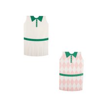 Tennis Dress Fringed Napkin Set - Ellie and Piper
