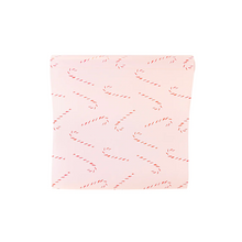 Whimsy Santa Candy Cane Paper Table Runner - Ellie and Piper