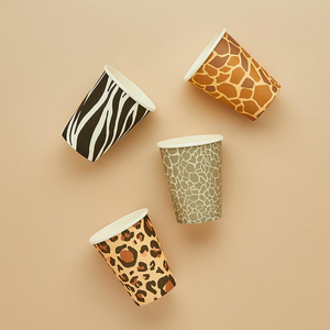 Animal Print Paper Cups - Ellie and Piper