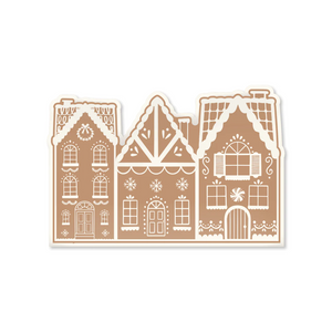 Gingerbread House Shaped Melamine Tray - Ellie and Piper