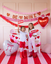 Be Mine Glitter Banner - Ellie and Piper
