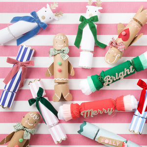 Large Merry & Bright Christmas Crepe Crackers - Ellie and Piper