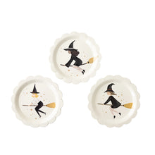Witching Hour Witches Plates - Ellie and Piper