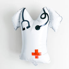 Nurse Themed Scrub Top Balloon - Ellie and Piper