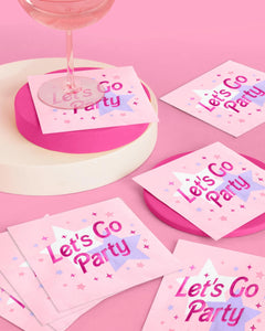 Pink Barbie Party Napkins - Ellie and Piper