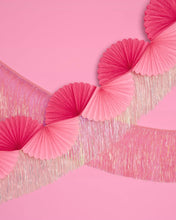 Pink Paper Fan Garland - Ellie and Piper