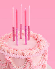 Pink Glitter Candles - Ellie and Piper