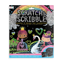 Princess Garden Scratch & Scribble Activity Kit - Ellie and Piper