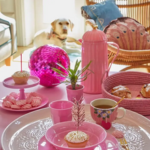 Gold Bird Teapot - Bubblegum Pink - Ellie and Piper
