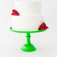 Kelly Green Pedestal Cake Stand - Ellie and Piper