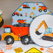 Dump Truck Plates - Ellie and Piper