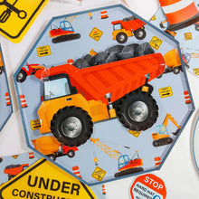 Dump Truck Plates - Ellie and Piper