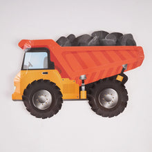 Dump Truck Plates - Ellie and Piper